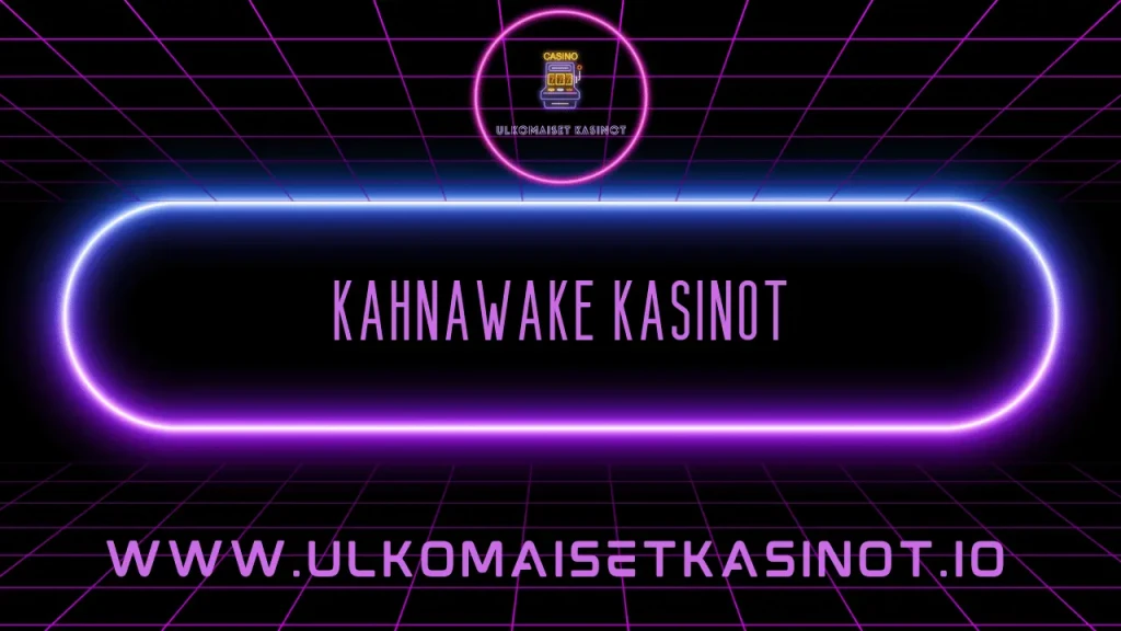 kahnawake kasinot